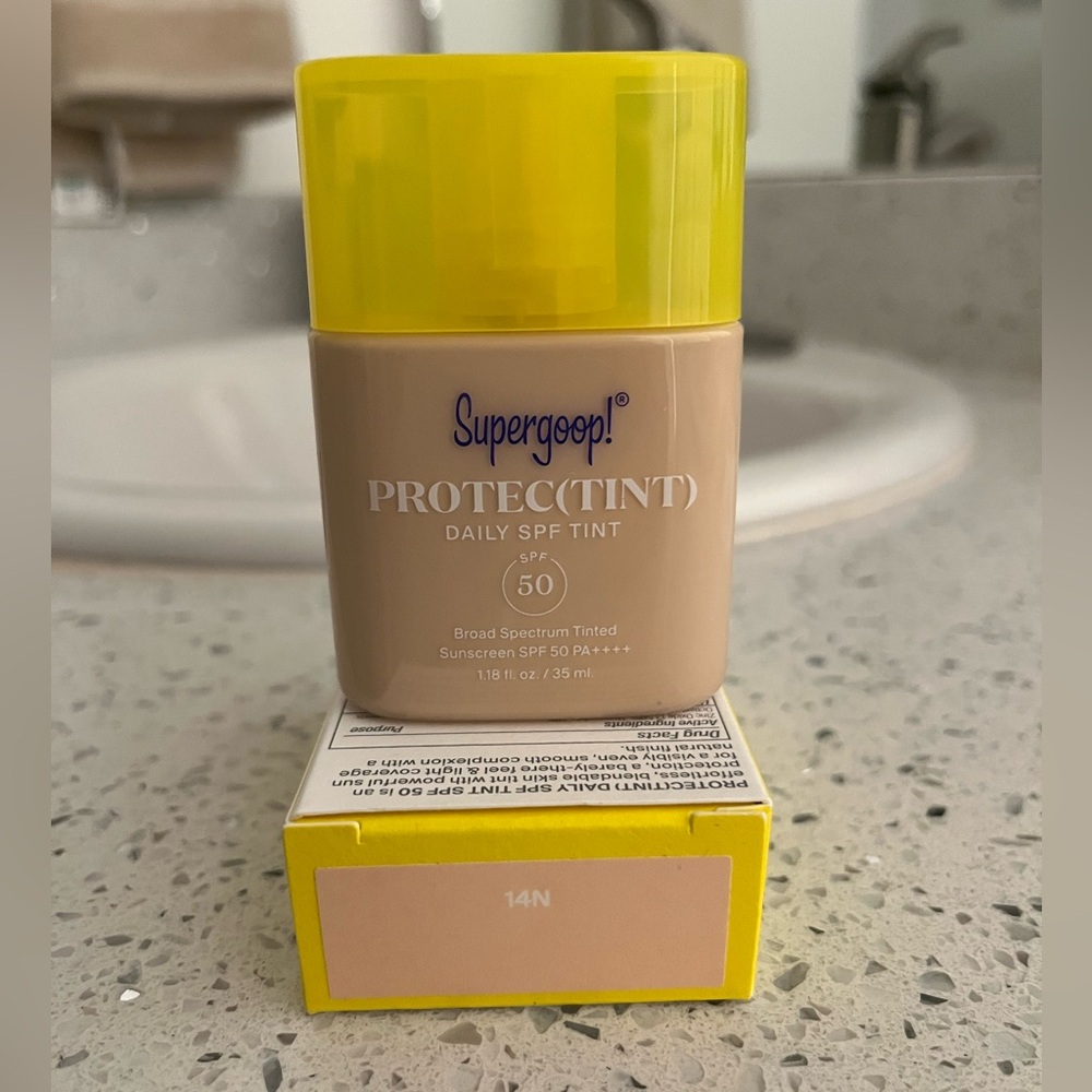 Supergoop! ProtecTint spf 50 Skin Tint - shade 14N - brand new in box